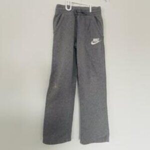Nike Boys Medium Gray Cotton Sweatpants Size M